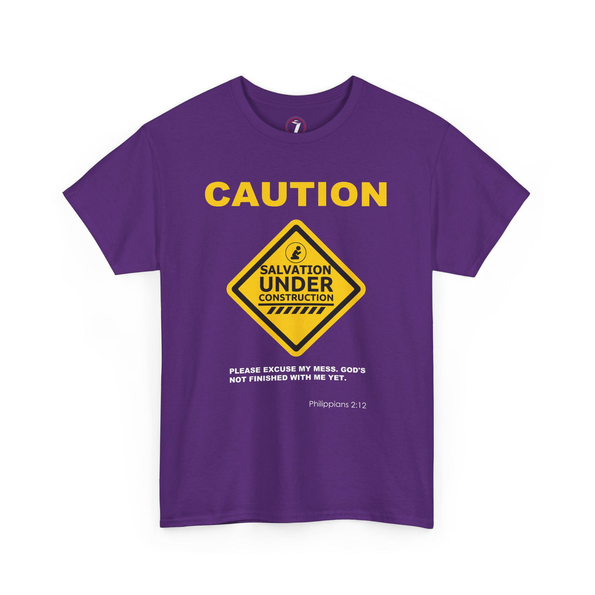 Salvation Under Construction Unisex Heavy Cotton Tee