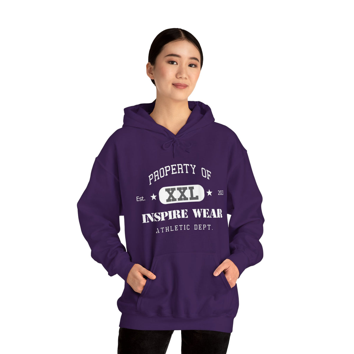 Inspire Wear Athletic Unisex Heavy Blend™ Hooded Sweatshirt