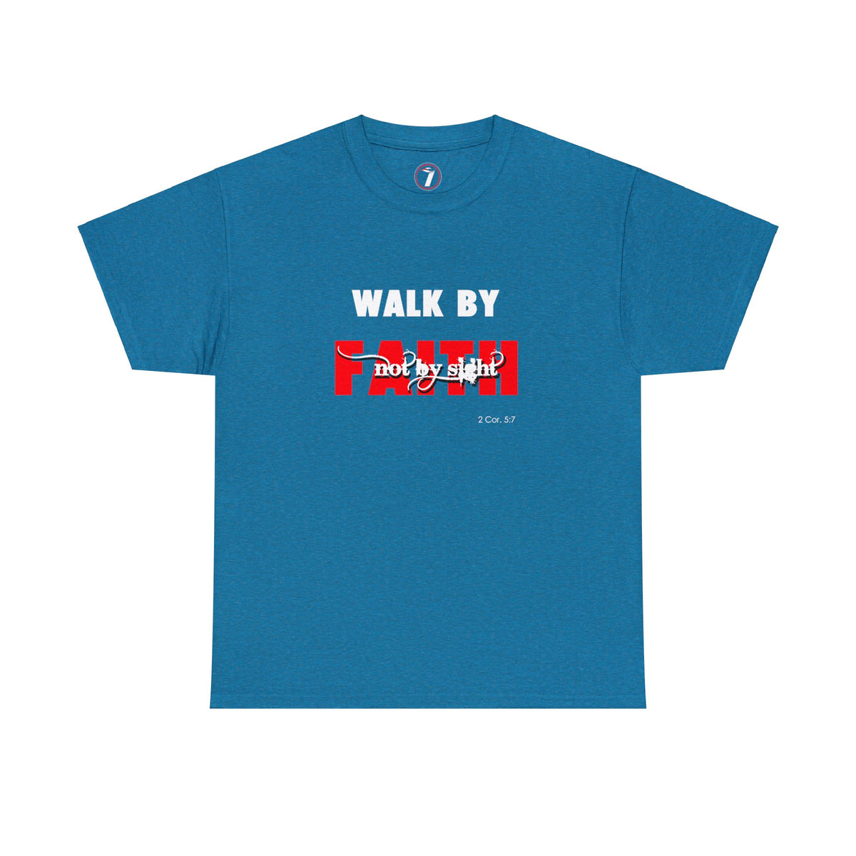 Walk by Faith Unisex Heavy Cotton Tee