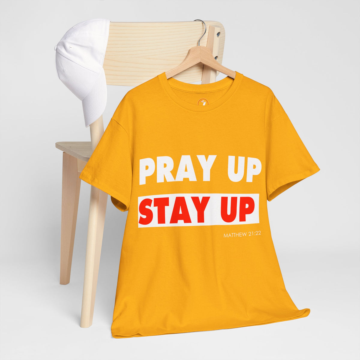 Pray up Stay up Unisex Heavy Cotton Tee