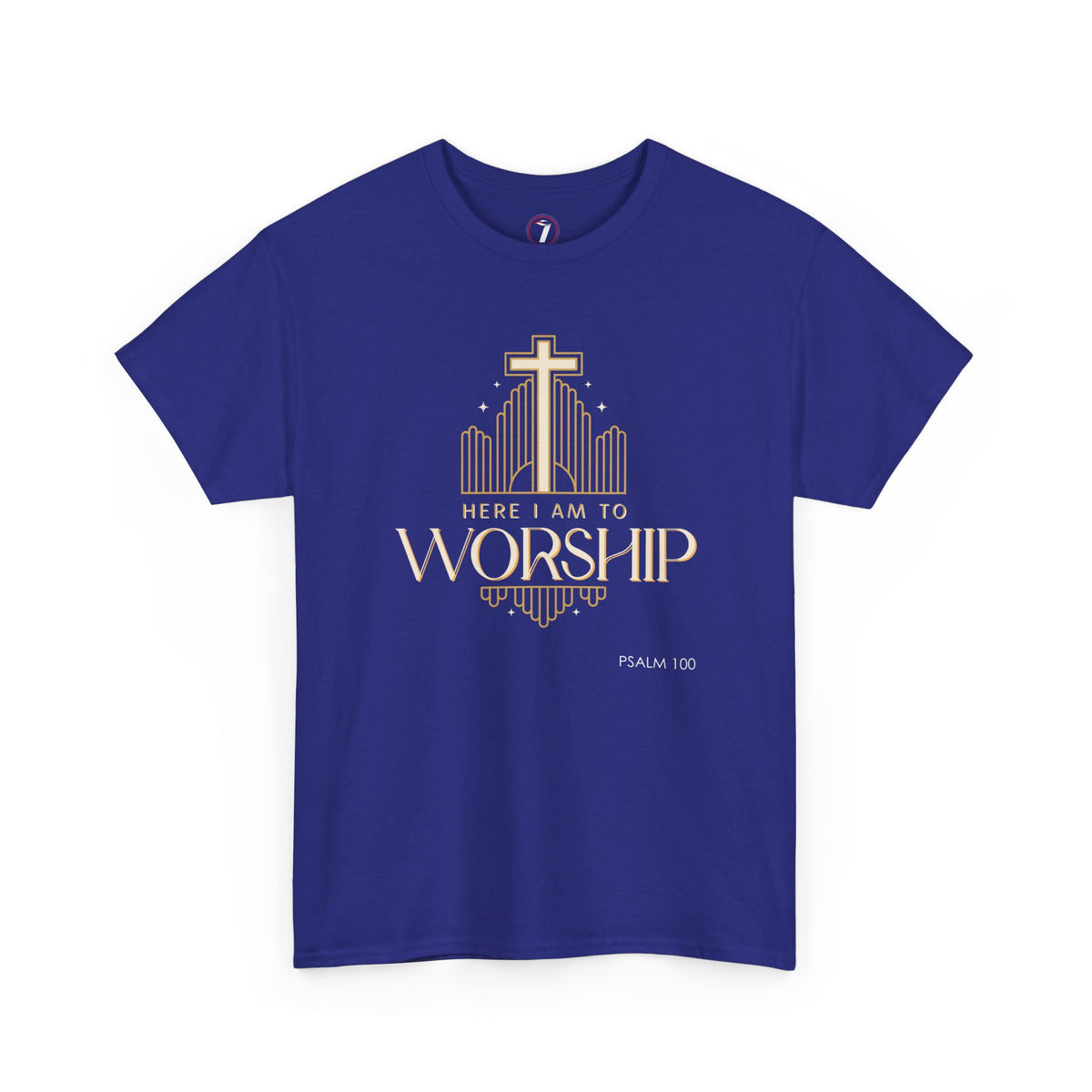Here I am to Worship Unisex Heavy Cotton Tee