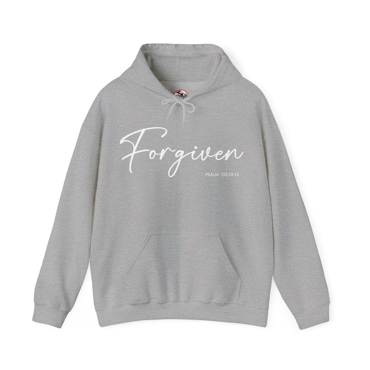 "Forgiven" Inspirational Pullover Hoodie