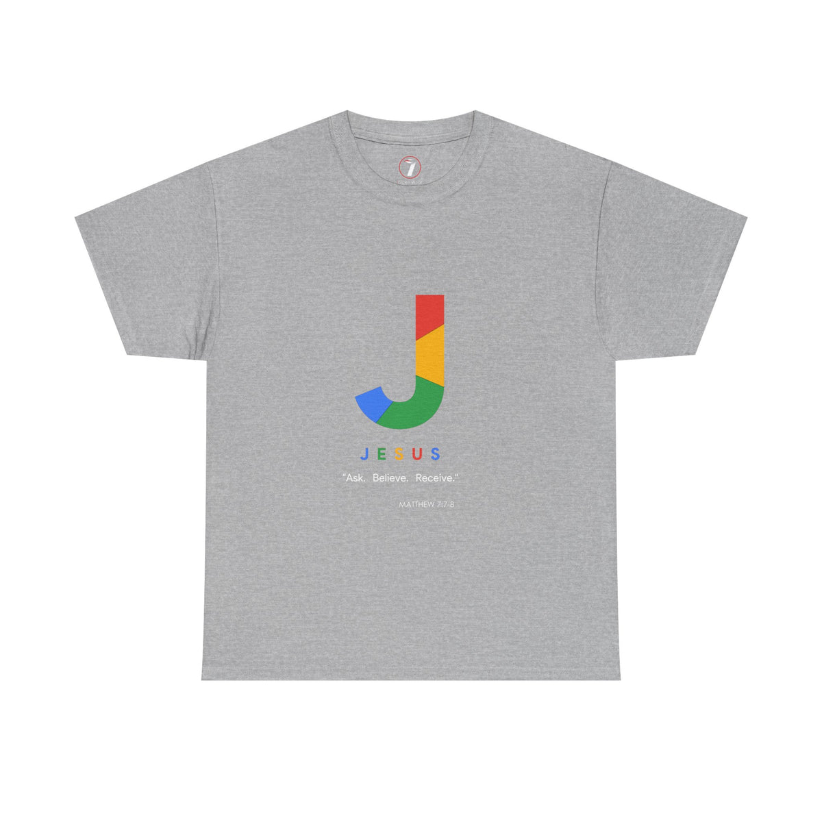 Ask. Believe. Receive. Unisex Heavy Cotton Tee