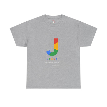 Ask. Believe. Receive. Unisex Heavy Cotton Tee