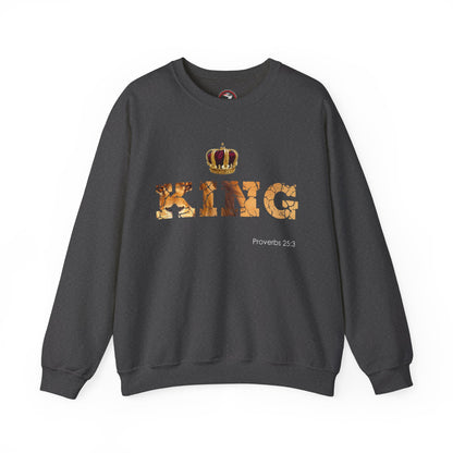 I Am King Unisex Heavy Blend™ Crewneck Sweatshirt