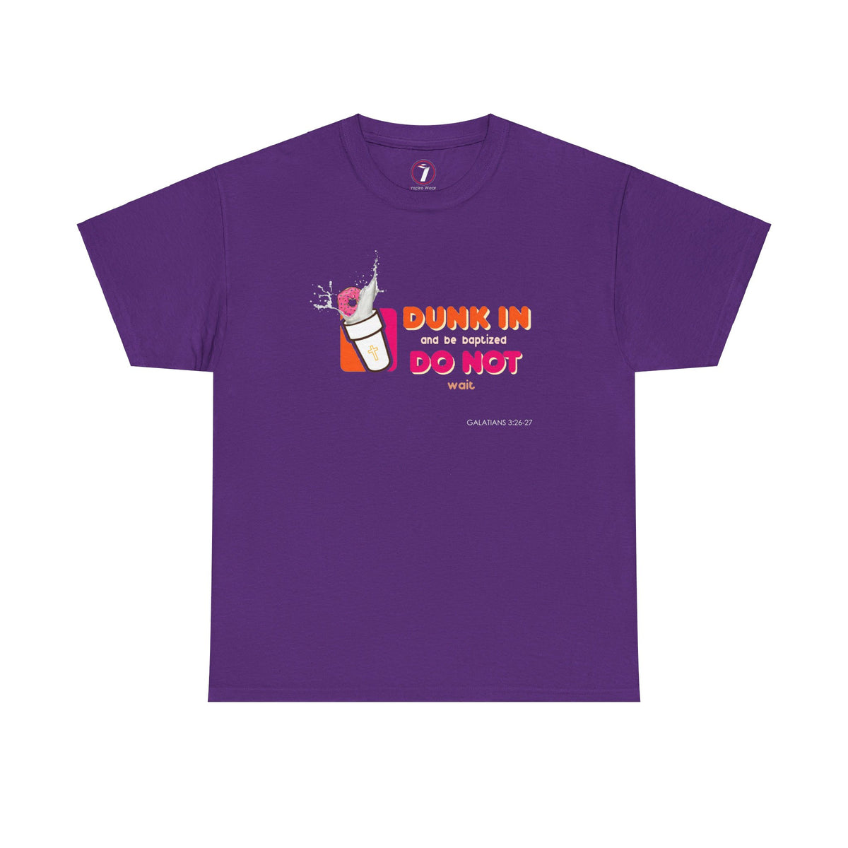 Dunkin Baptism Unisex Heavy Cotton Tee