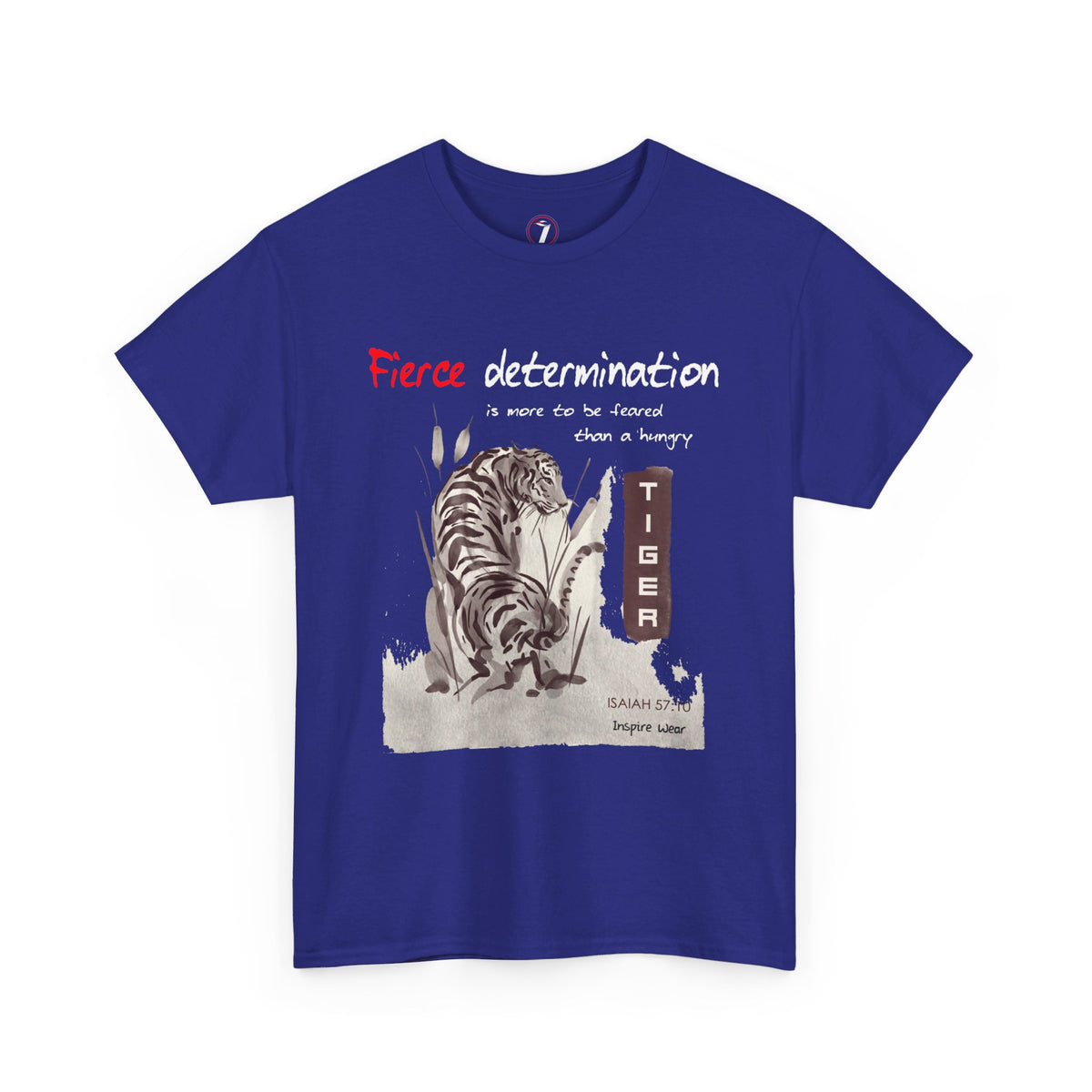 Fierce Determination Unisex Heavy Cotton Tee