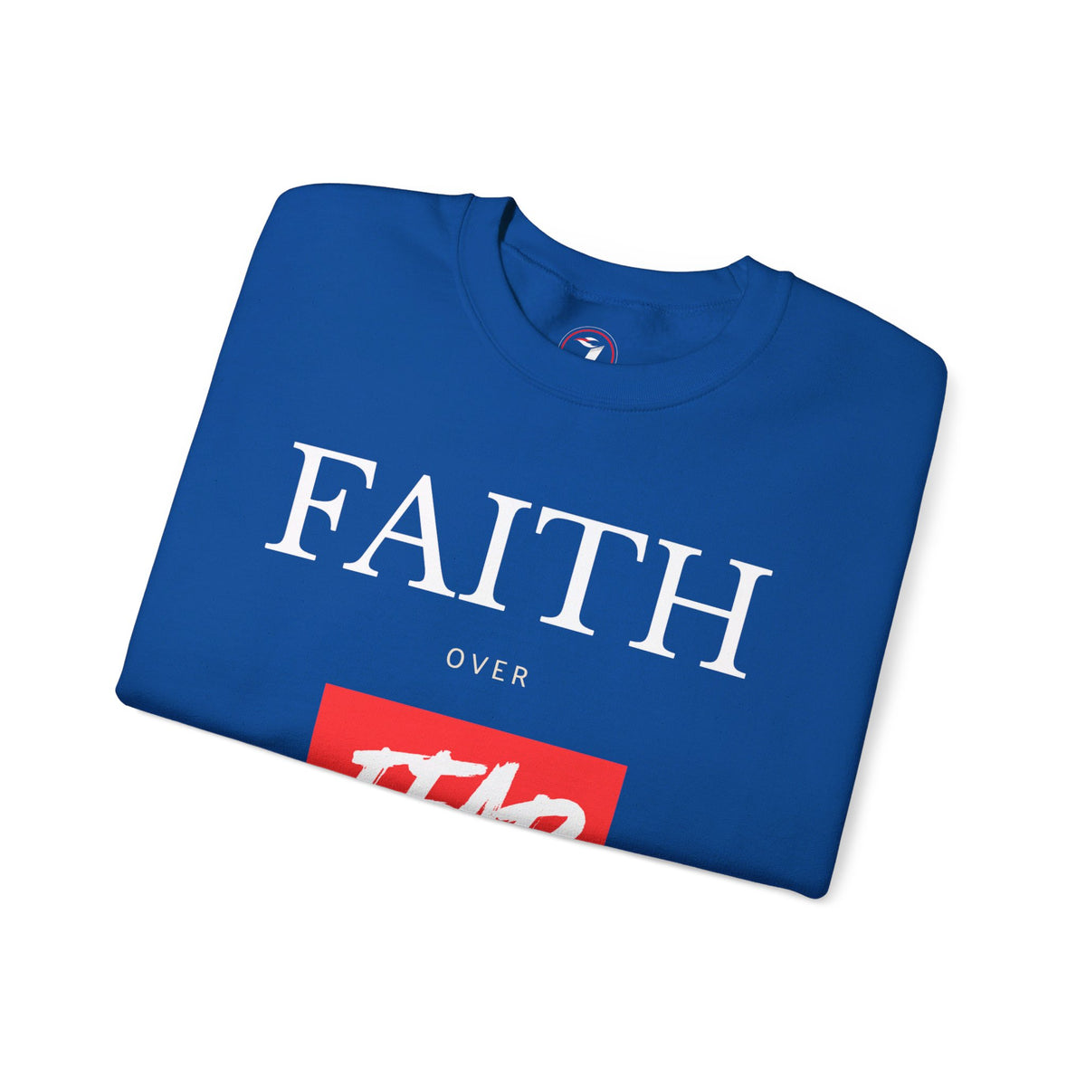 Faith over Fear Men's Unisex Heavy Blend™ Crewneck Sweatshirt