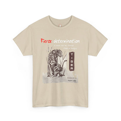 Fierce Determination Unisex Heavy Cotton Tee