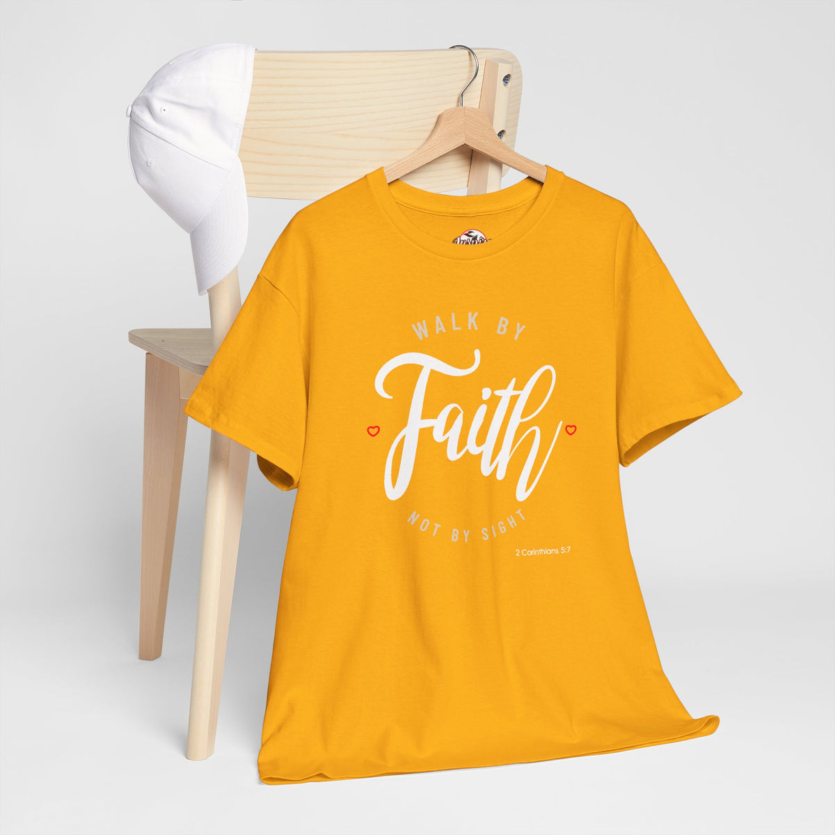 "Walk By Faith, Not By Sight" Motivational T-Shirt