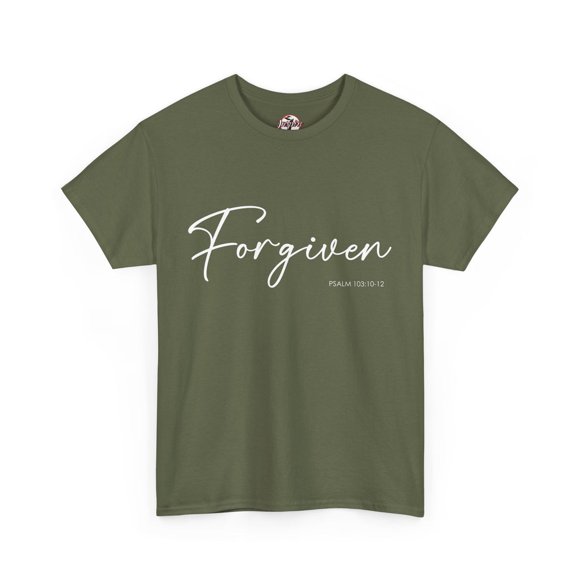 "Forgiven" Womens Christian Faith T-Shirt