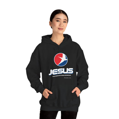 Jesus The Choice Logo Hoodie — Unisex Faith Pullover Hoodie