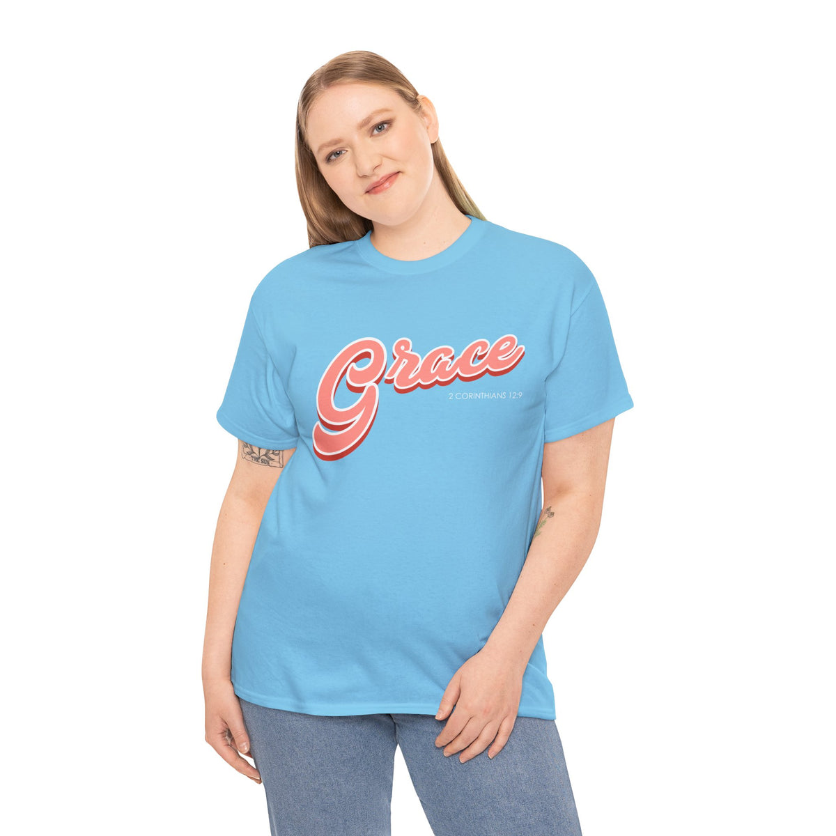 Grace Script Women's Graphic T‑Shirt