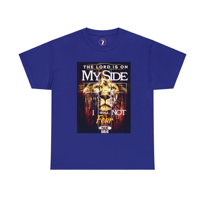 Lord on My Side Unisex Heavy Cotton Tee
