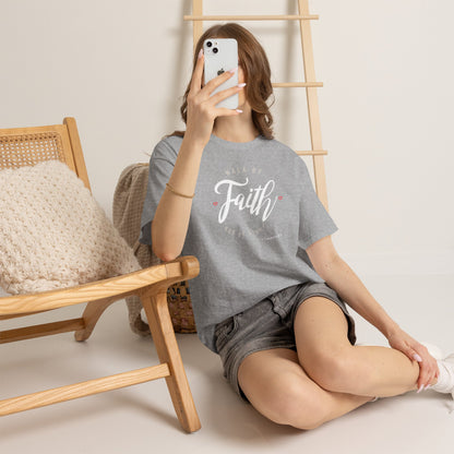 "Walk By Faith, Not By Sight" Motivational T-Shirt