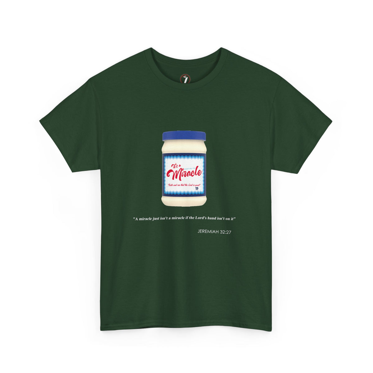 It's a Miracle Inspirational Unisex Heavy Cotton Tee