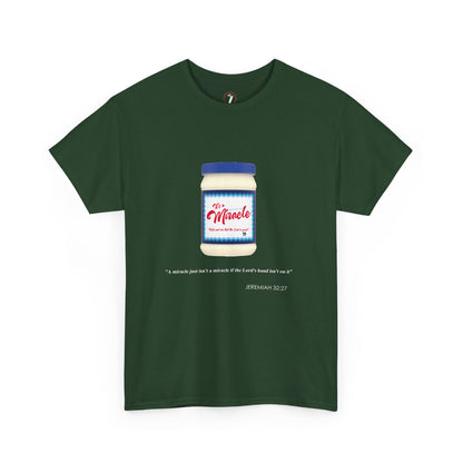 It's a Miracle Inspirational Unisex Heavy Cotton Tee