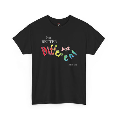 Just Different Unisex Heavy Cotton Tee