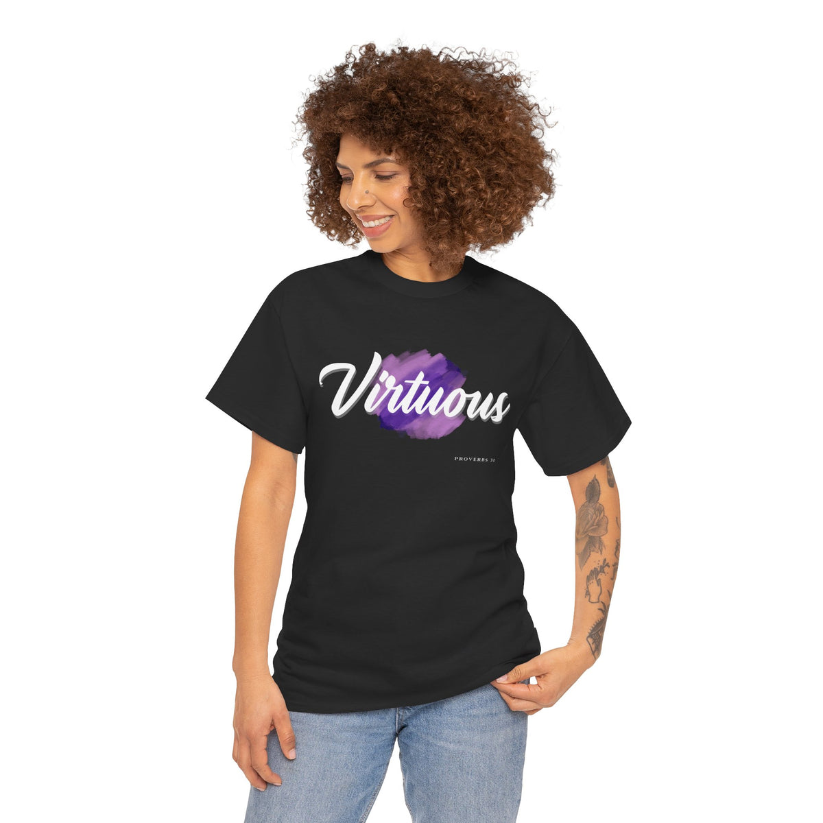 "Virtuous" Inspirational Women's Graphic T-Shirt