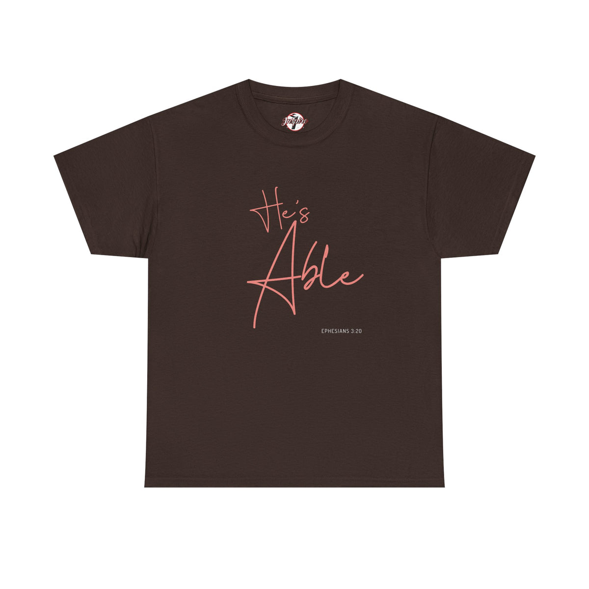 "He's Able" Women's Inspirational T-Shirt