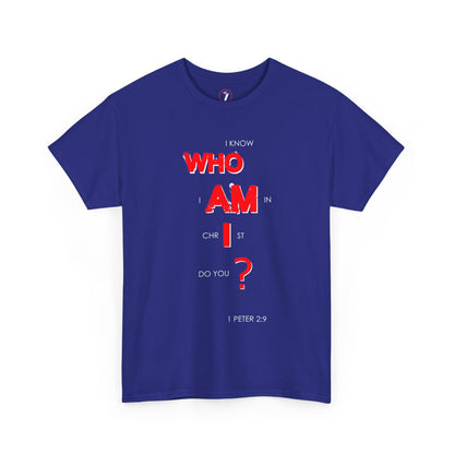 Who Am I ? Unisex Heavy Cotton Tee