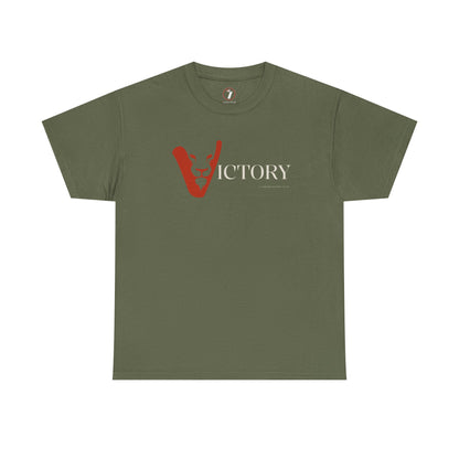 Victory in Jesus Unisex Heavy Cotton Tee