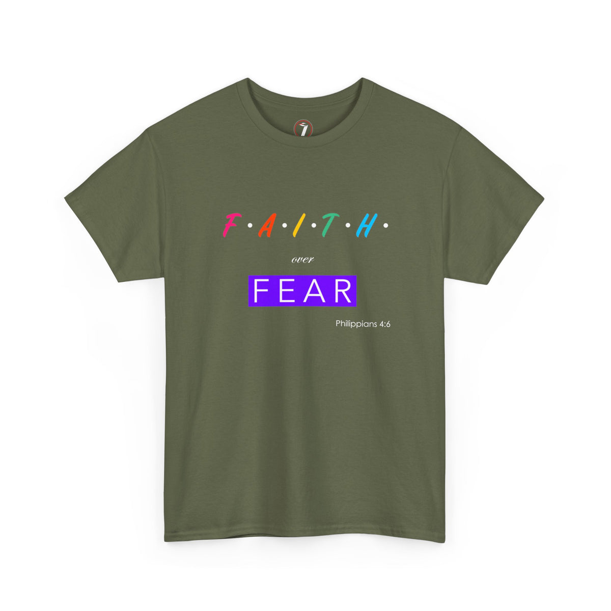 Faith Over Fear Series One Unisex Heavy Cotton Tee