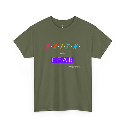 Faith Over Fear Series One Unisex Heavy Cotton Tee