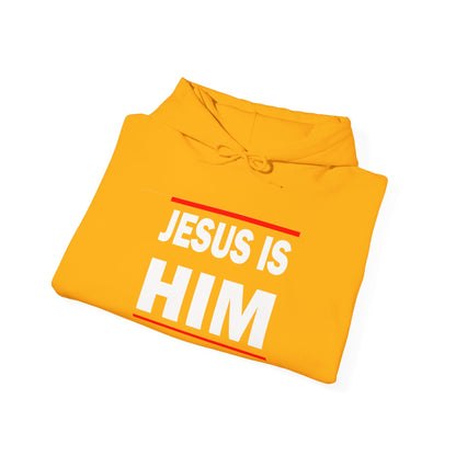 Jesus is Him Unisex Heavy Blend™ Hooded Sweatshirt