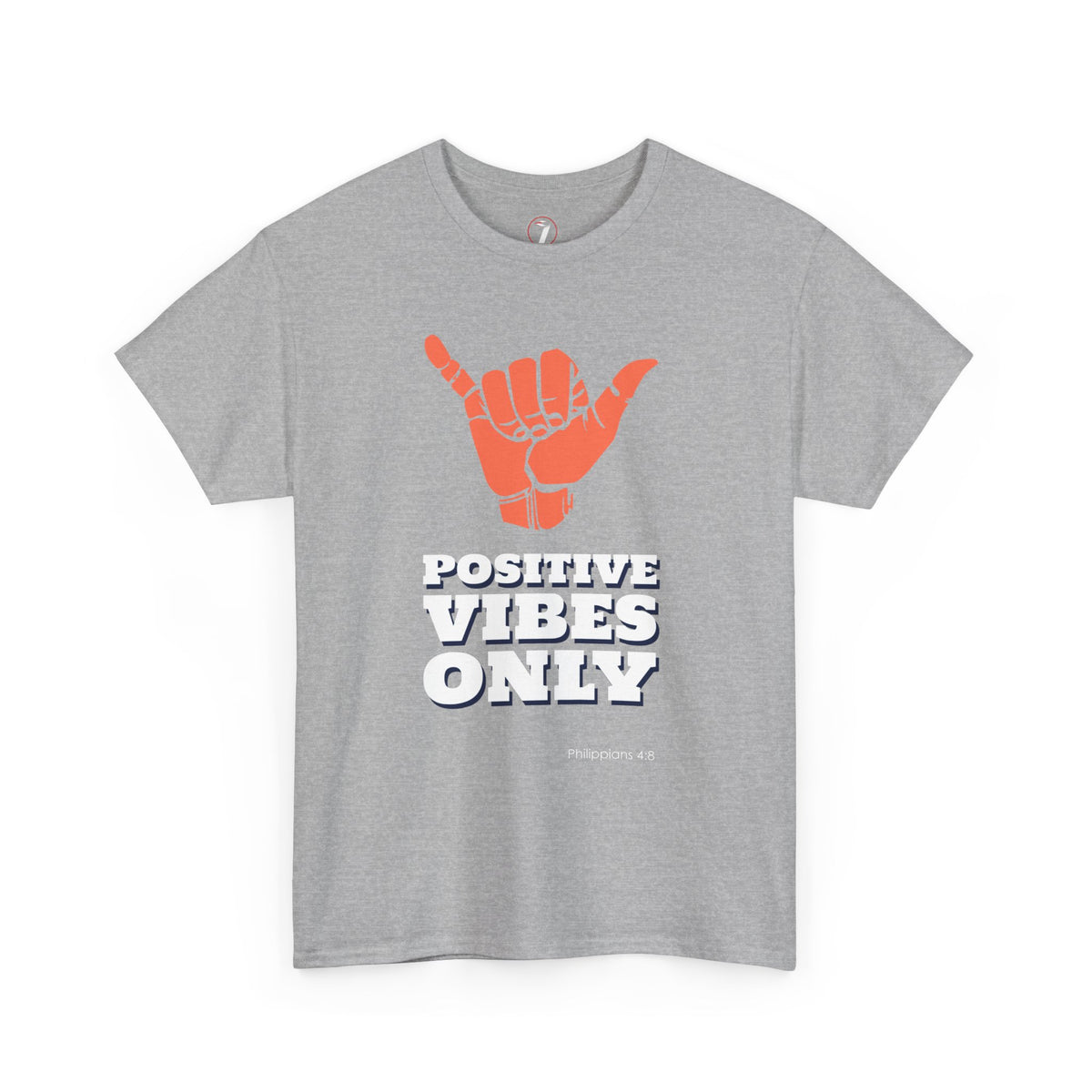 Positive Vibes Unisex Heavy Cotton Tee
