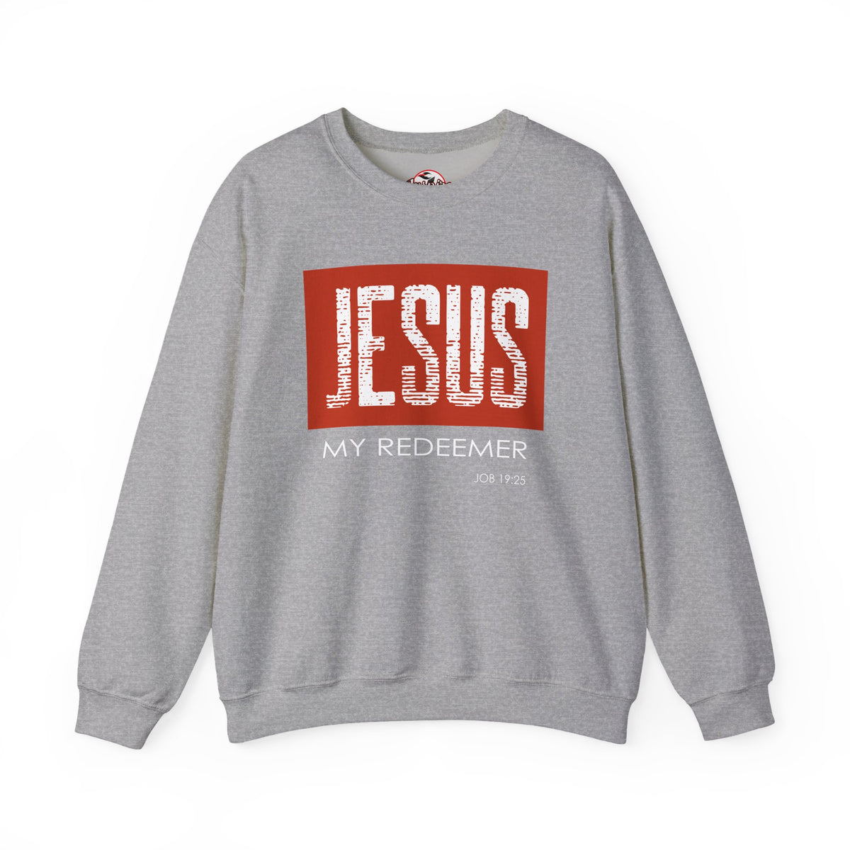 "Jesus My Redeemer" Inspirational Crewneck Sweatshirt