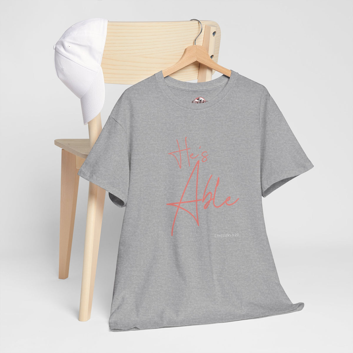 "He's Able" Women's Inspirational T-Shirt