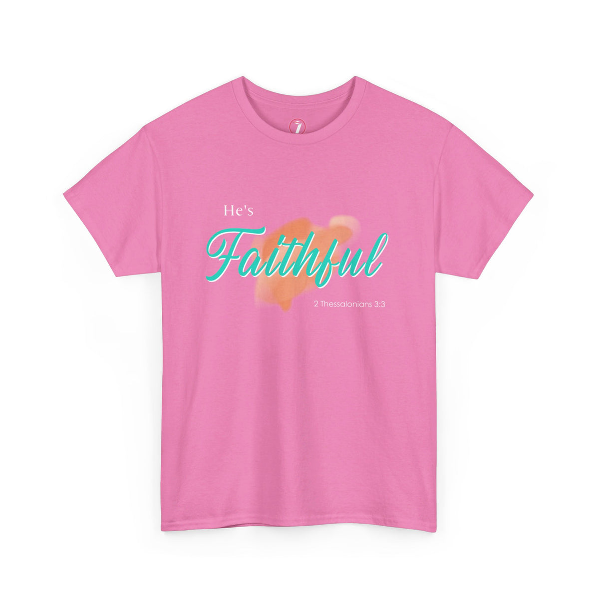 He's Faithful Unisex Heavy Cotton Tee