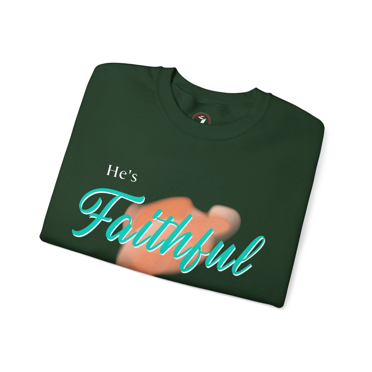 He's Faithful Unisex Heavy Blend™ Crewneck Sweatshirt