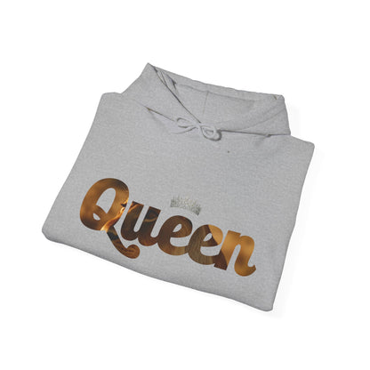 I Am Queen Unisex Heavy Blend™ Hooded Sweatshirt