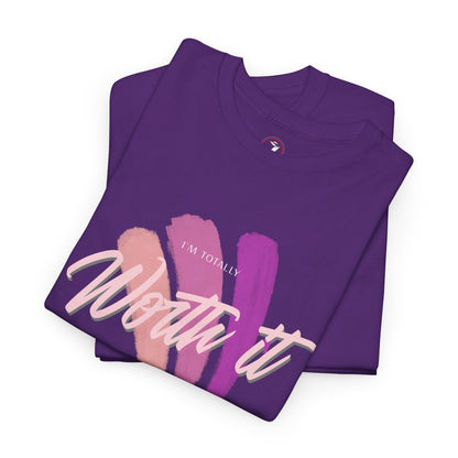 I'm Totally Worth It Unisex Heavy Cotton Tee