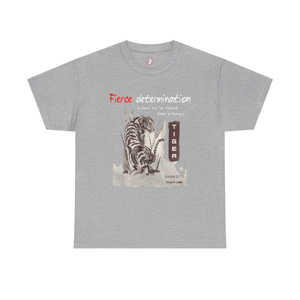 Fierce Determination Unisex Heavy Cotton Tee