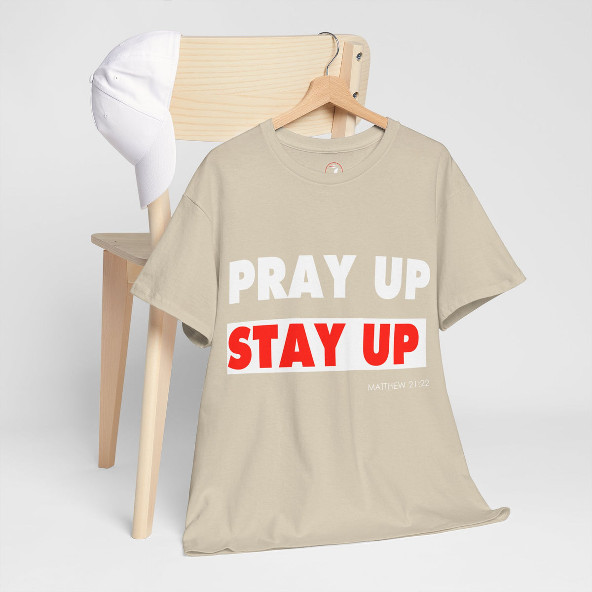 Pray up Stay up Unisex Heavy Cotton Tee