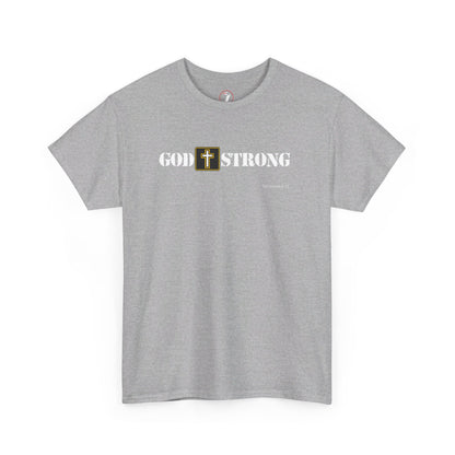 God Strong Unisex Heavy Cotton Tee