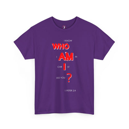 Who Am I ? Unisex Heavy Cotton Tee