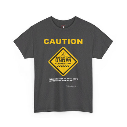 Salvation Under Construction Unisex Heavy Cotton Tee