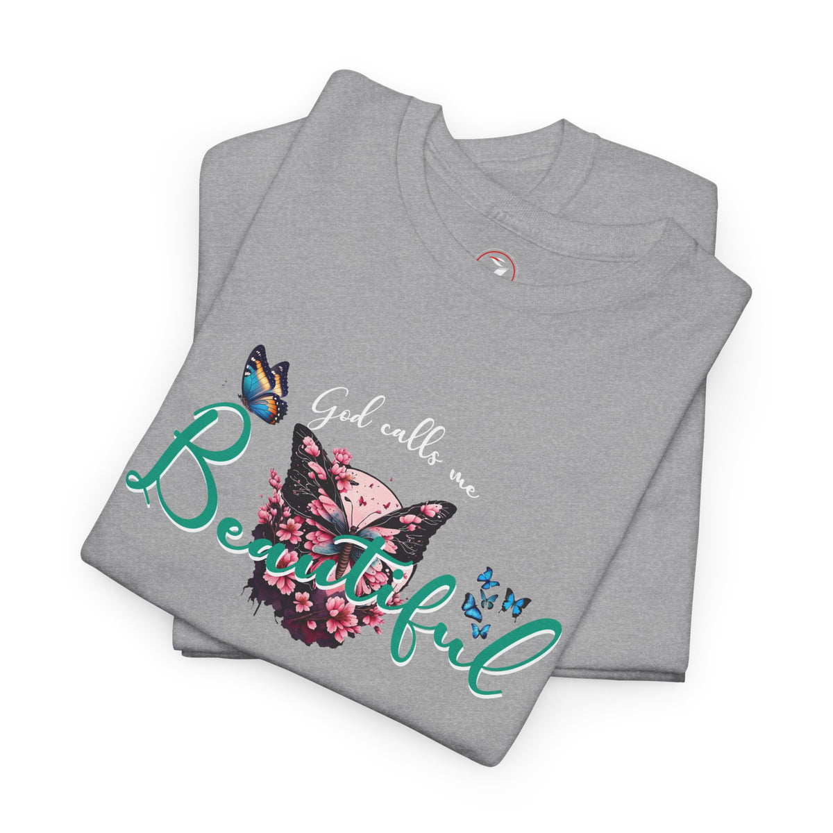God Calls Me Beautiful Unisex Heavy Cotton Tee