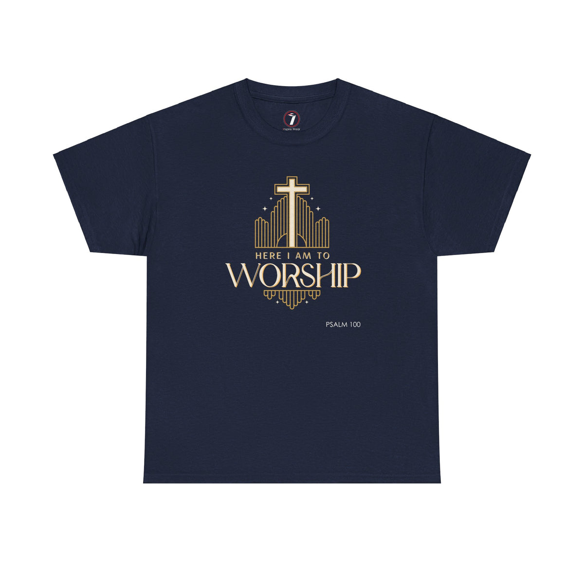 Here I am to Worship Unisex Heavy Cotton Tee