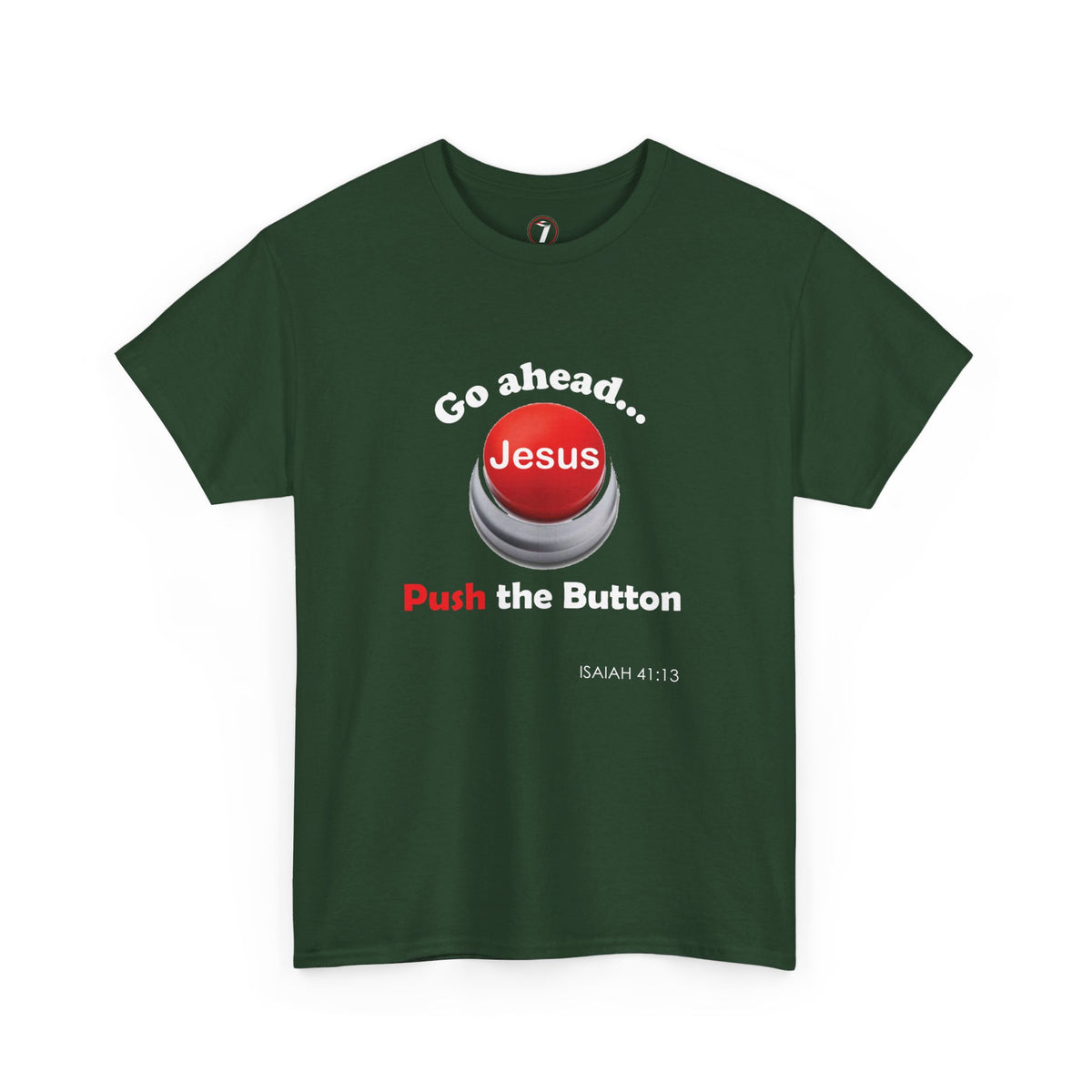 Push the Button Unisex Heavy Cotton Tee