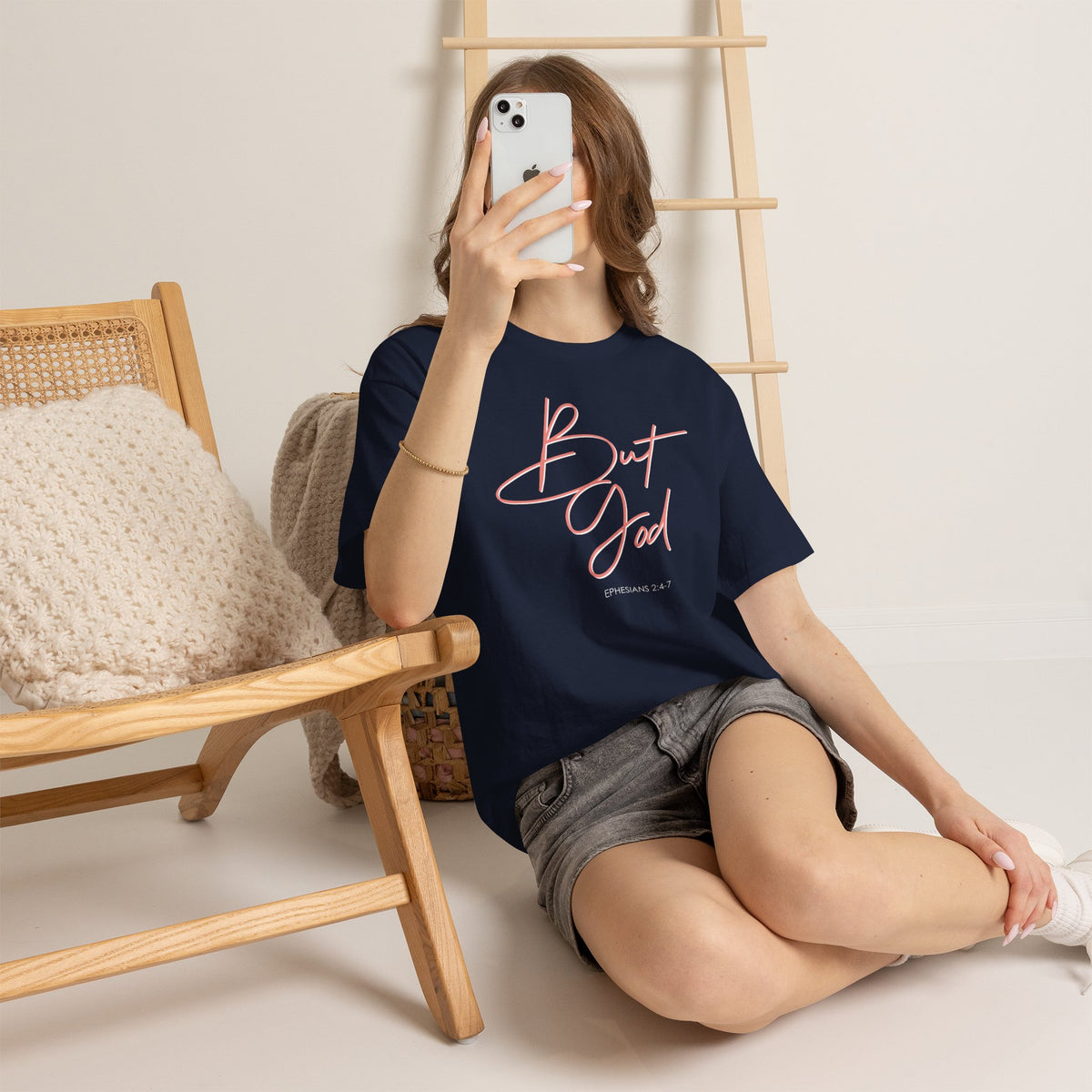 "But God" Womens Christian Faith Graphic Tee