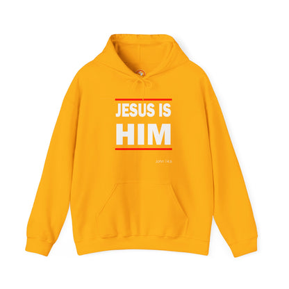 Jesus is Him Unisex Heavy Blend™ Hooded Sweatshirt