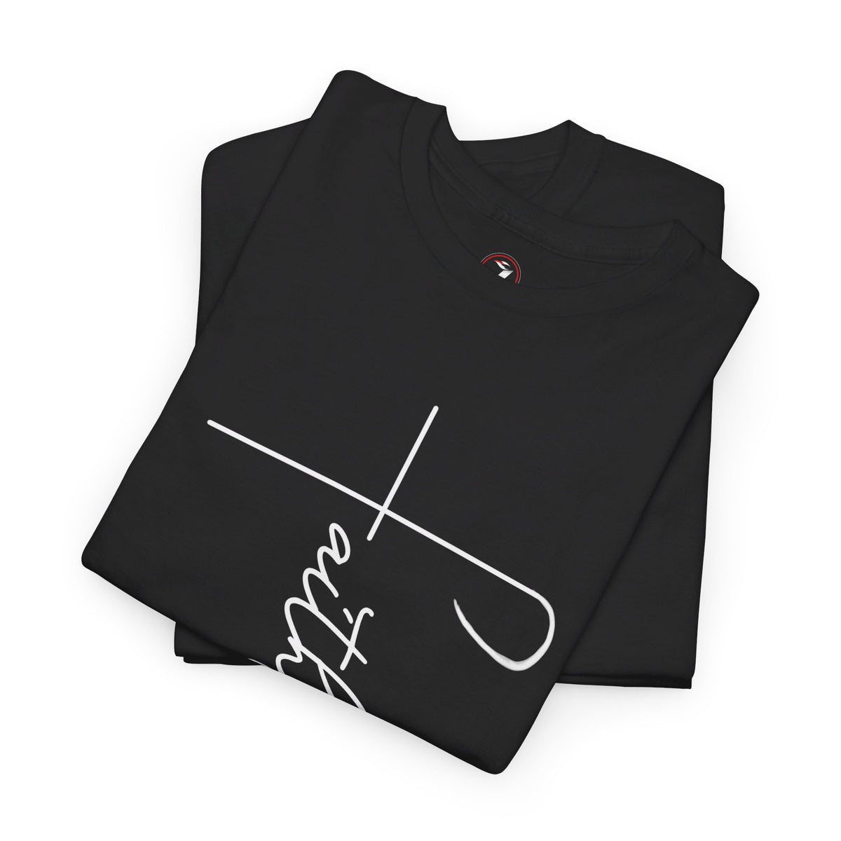 Faithful Fancy Script Unisex Heavy Cotton Tee