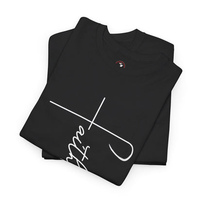 Faithful Fancy Script Unisex Heavy Cotton Tee