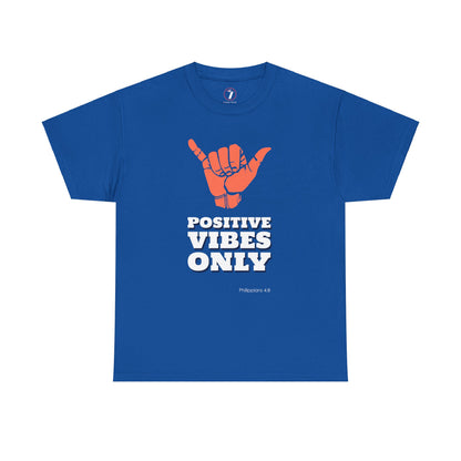 Positive Vibes Unisex Heavy Cotton Tee