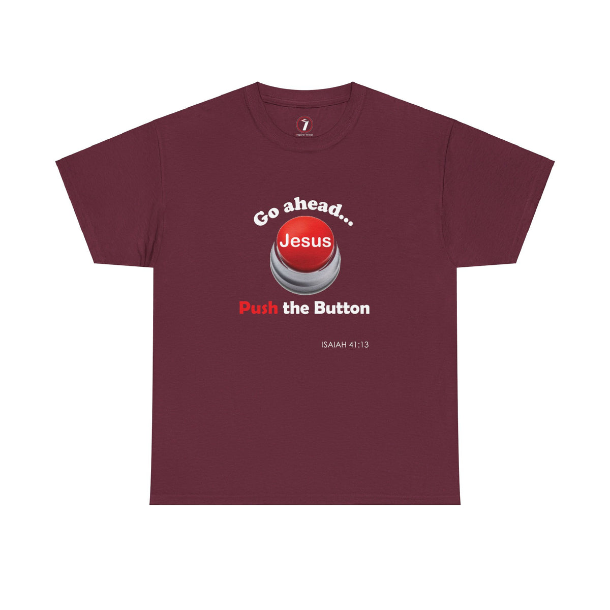 Push the Button Unisex Heavy Cotton Tee
